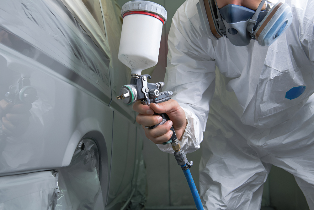 TYPE OF SPRAY GUNS