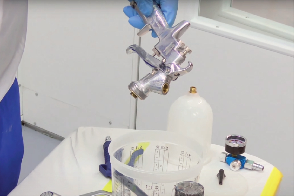 How To Clean The Spray Gun?